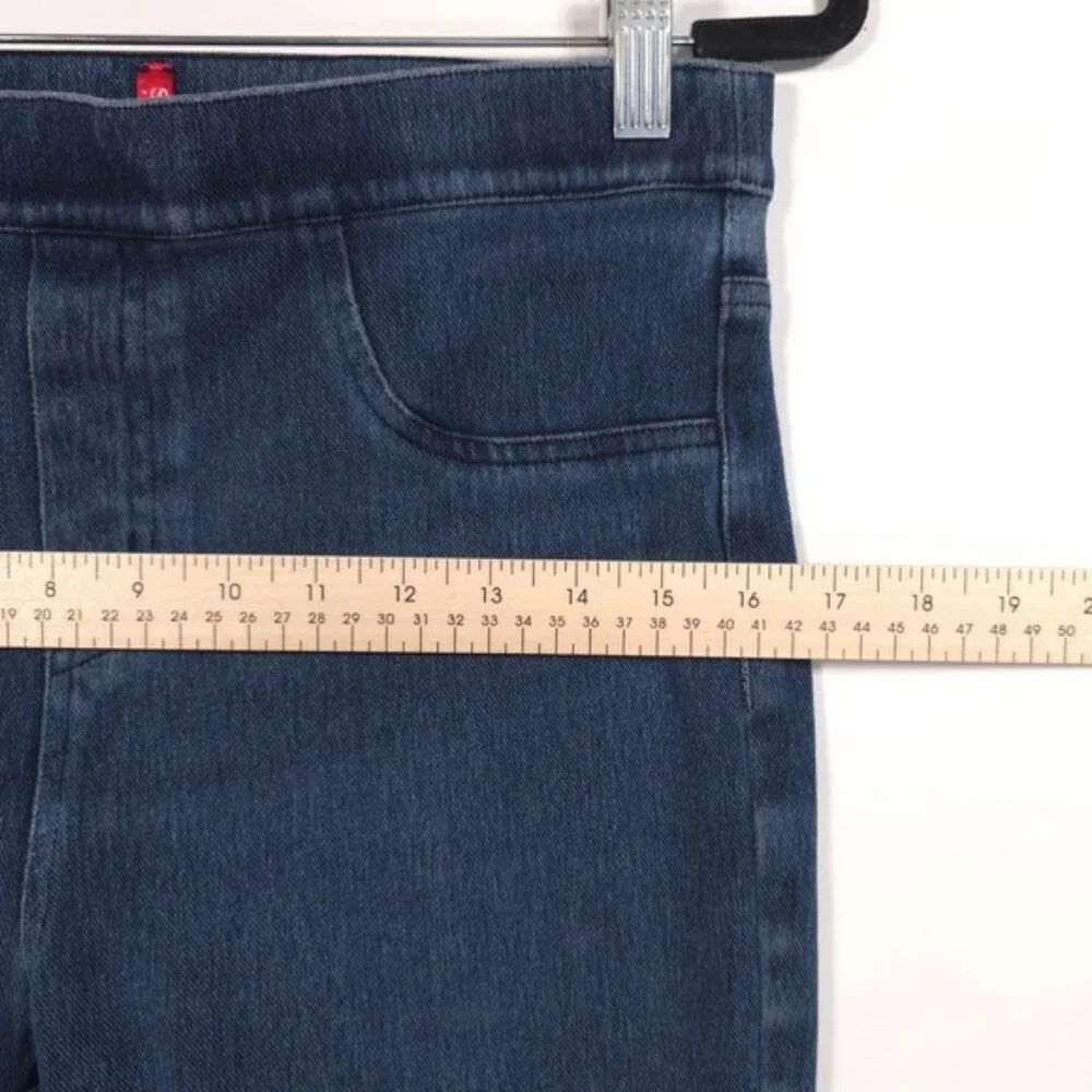 SPANX Jean-ish Ankle Leggings Women's LARGE Stretch Pull-On Pants 20018R‎